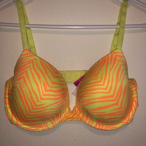 Neon Victoria’s Secret Pink Bra